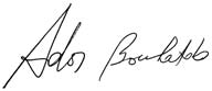 Adonis Bouhatab Signature